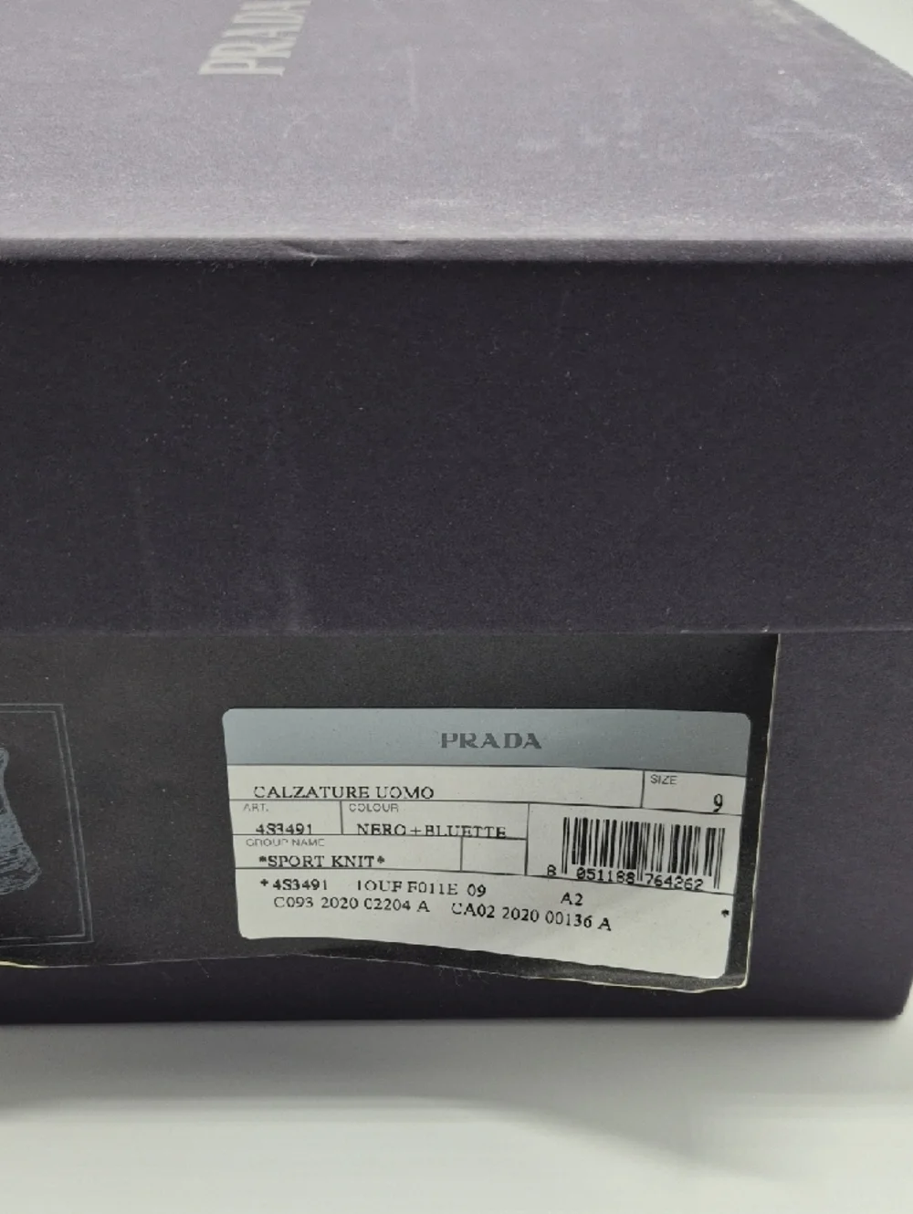 Prada Sport Knit Sneakers - Picture 3 of 16